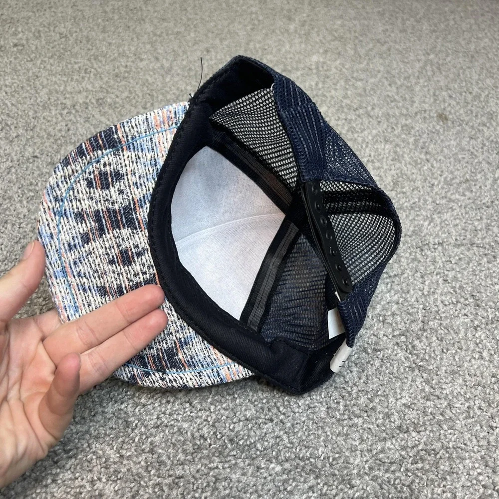 George Hats Hat Cap Snap‎ Back Navy Aztec Trucker Mesh Toddler Made USA